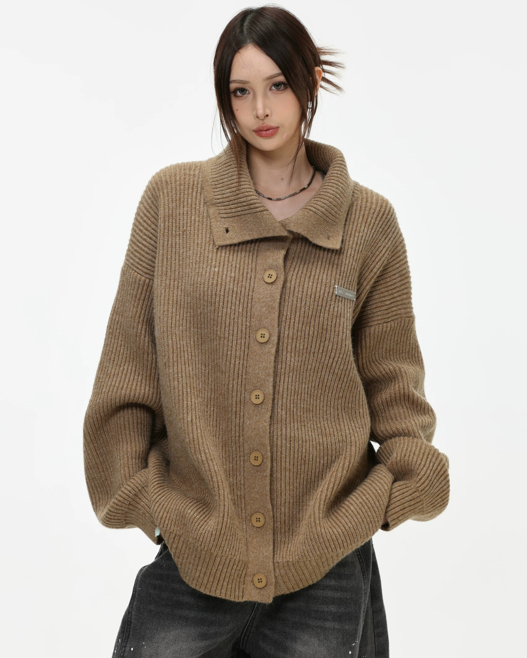 Chunky Rib Cardigan