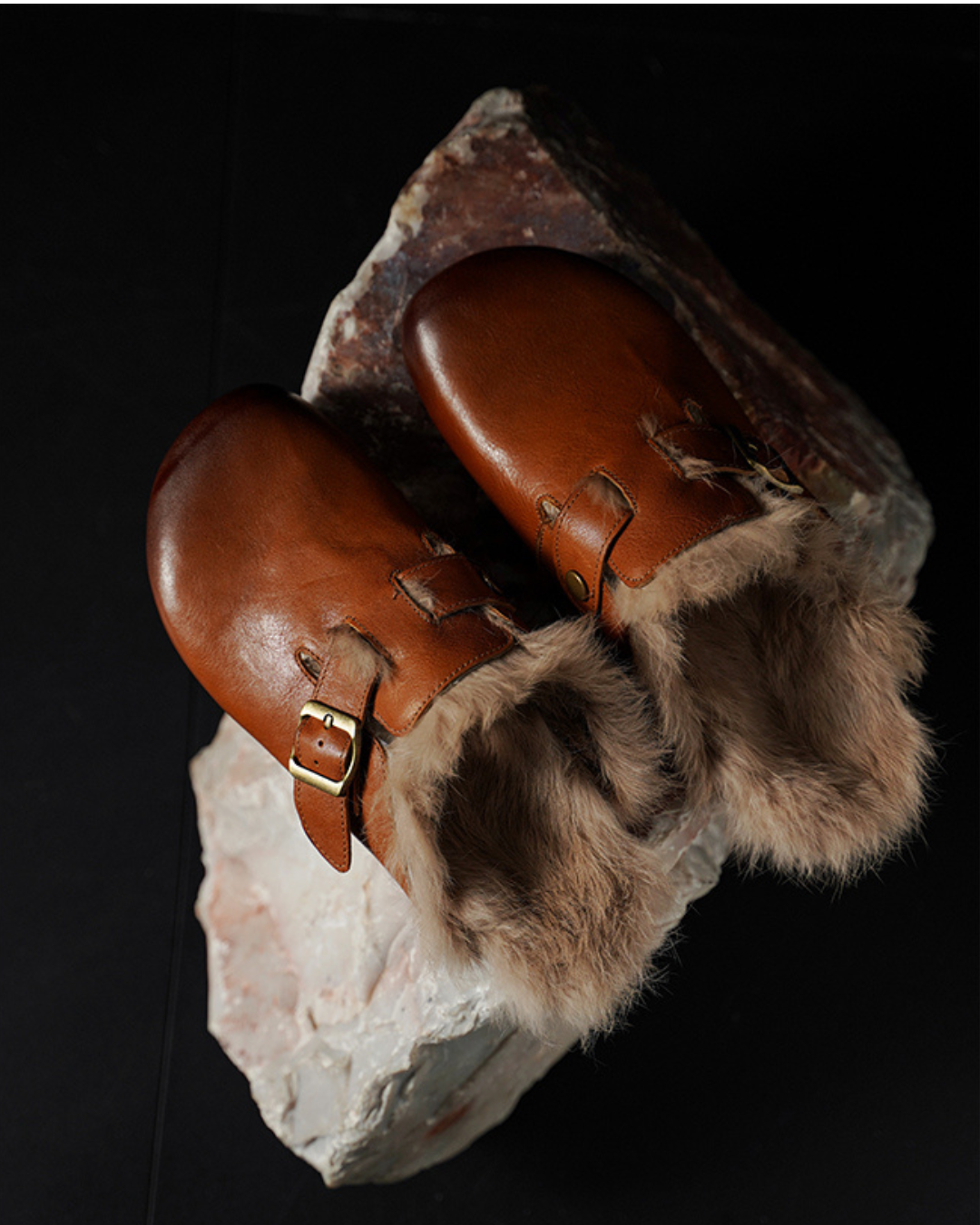 Fur Clog Shoes