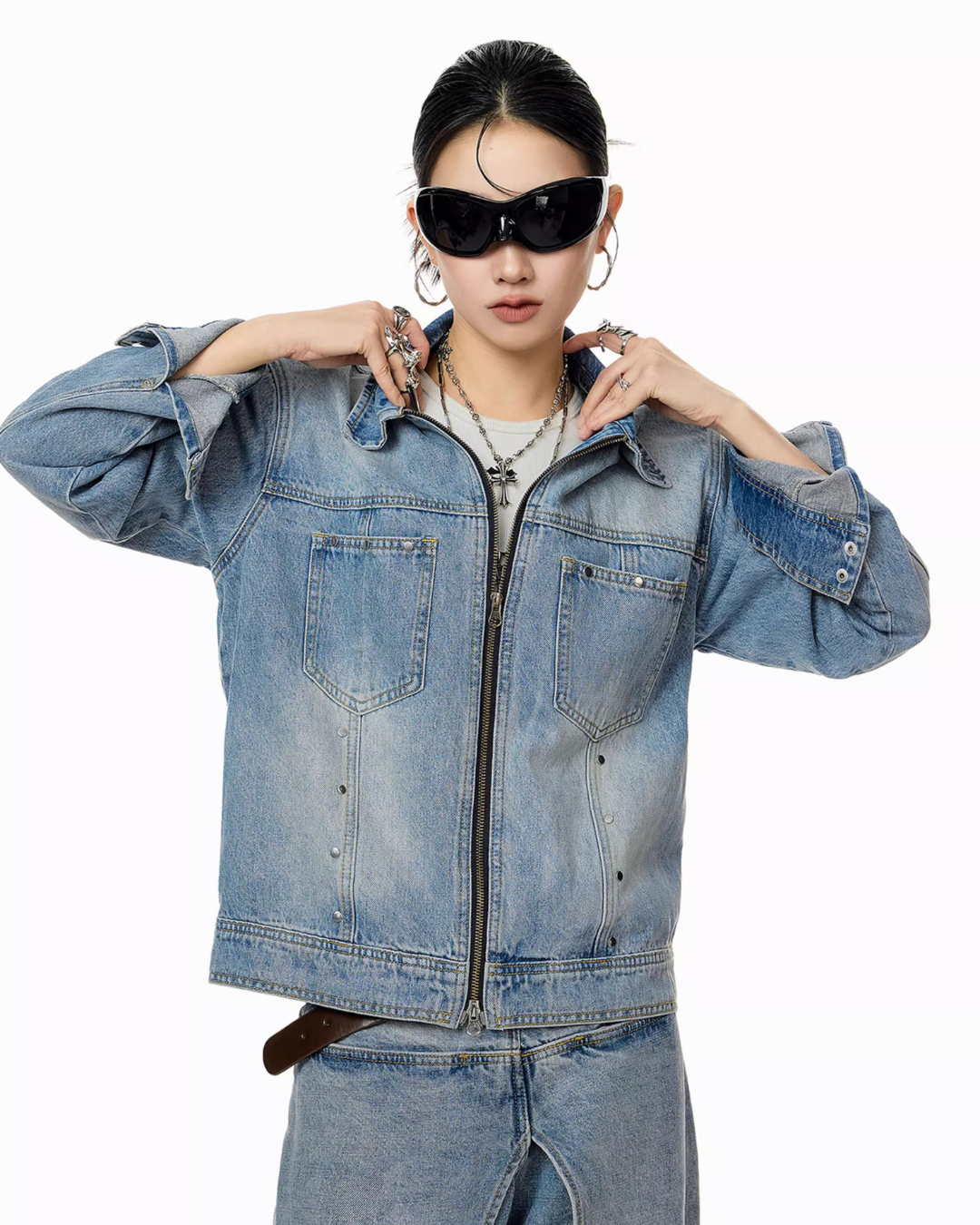 Vintage Short Denim Jacket