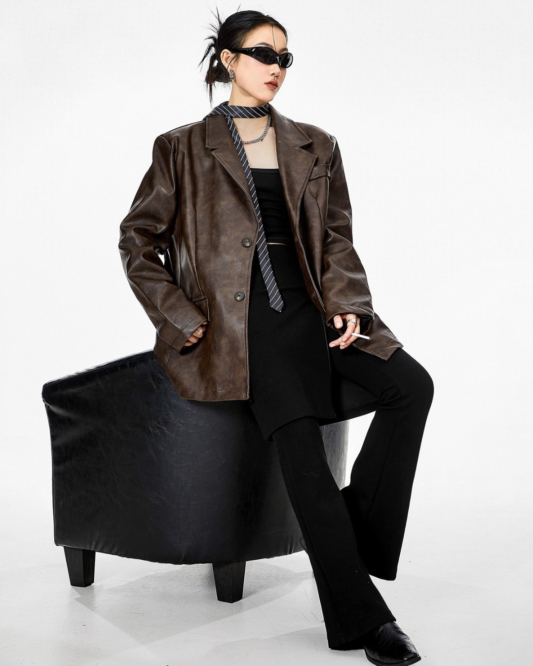 Bold Fit Leather Jacket