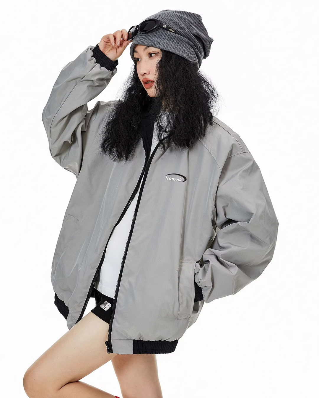 Reversible Classic Nylon Track Jacket