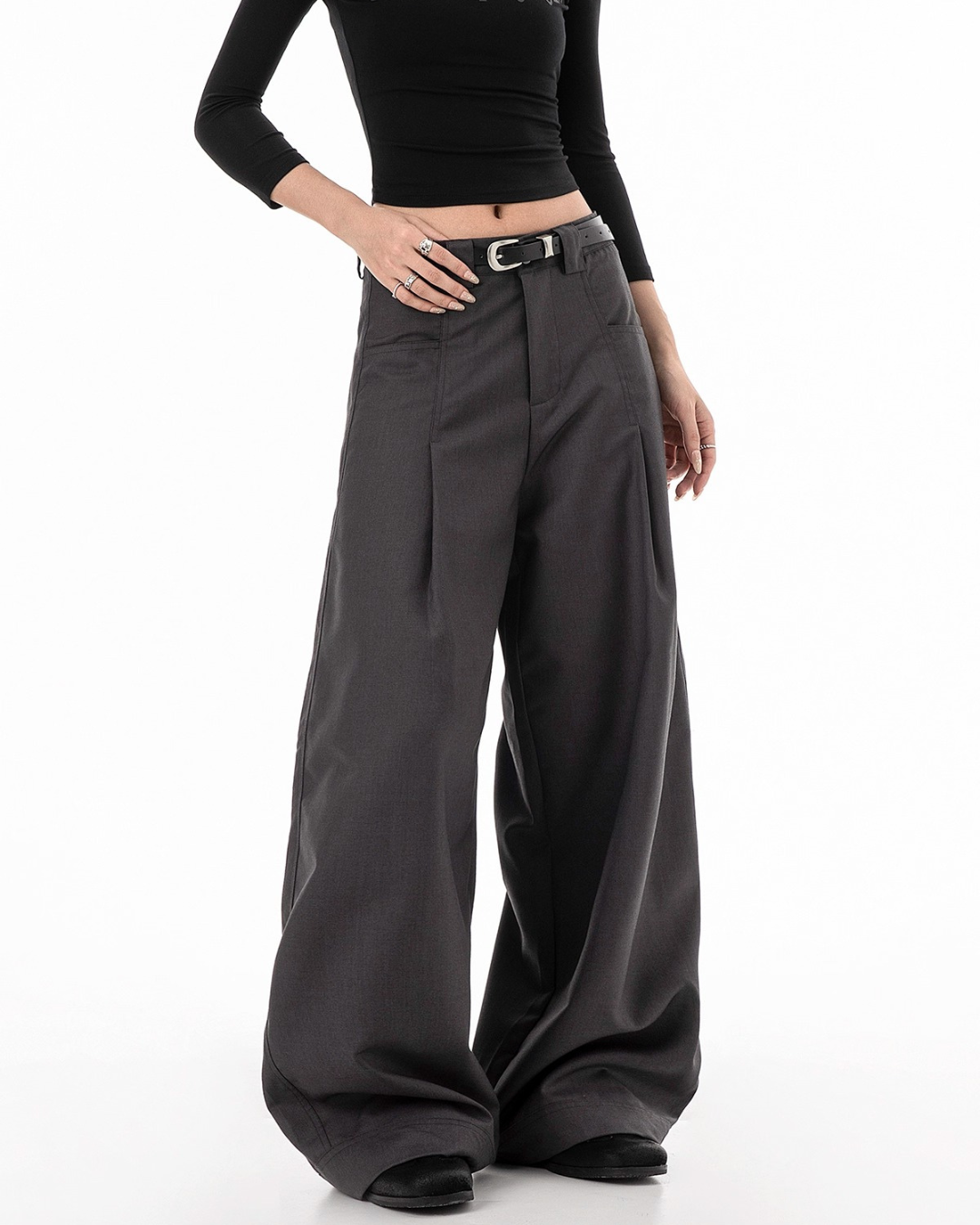 Wide Tailored Pants
