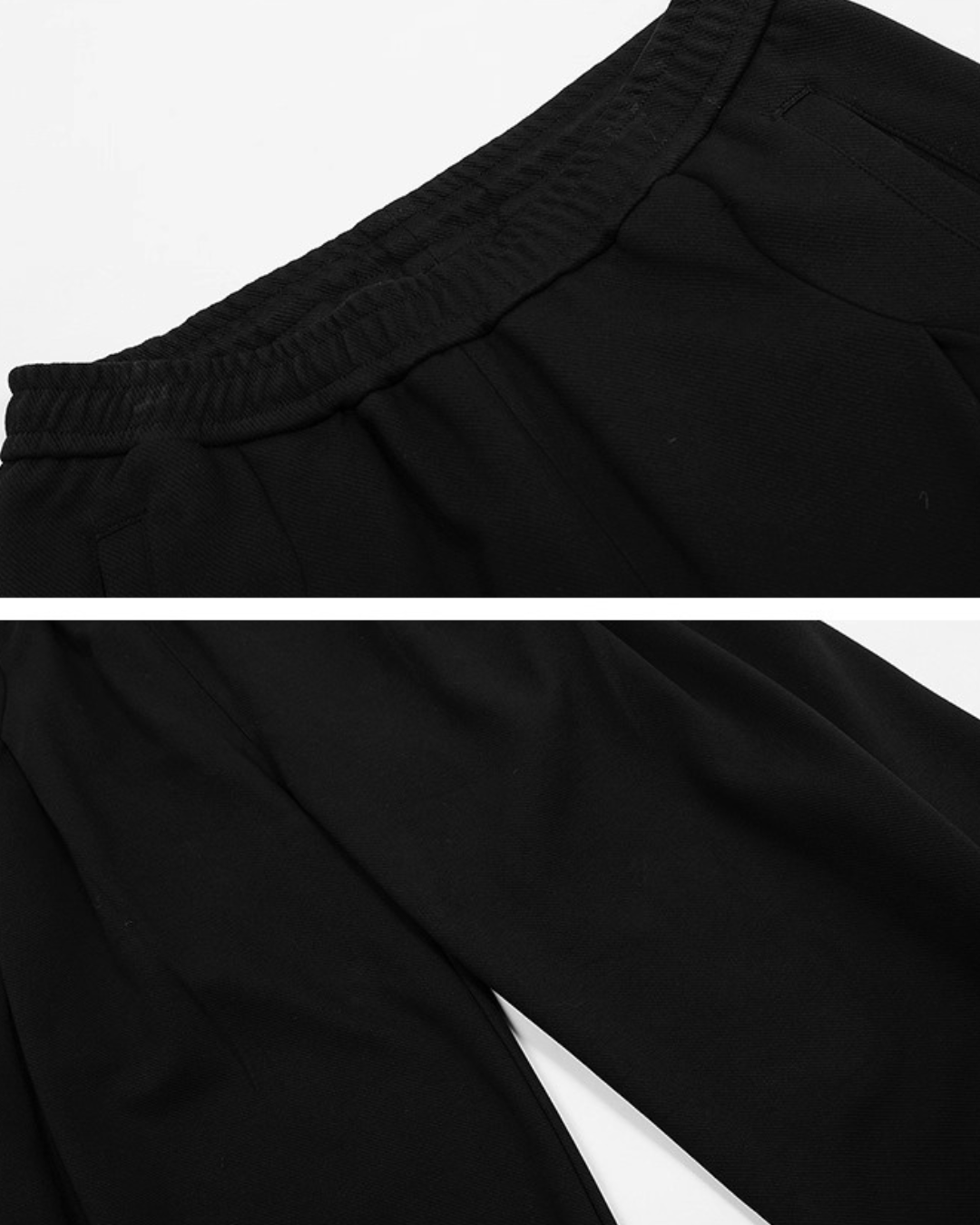 Tucked Detail Loose Sweatpants