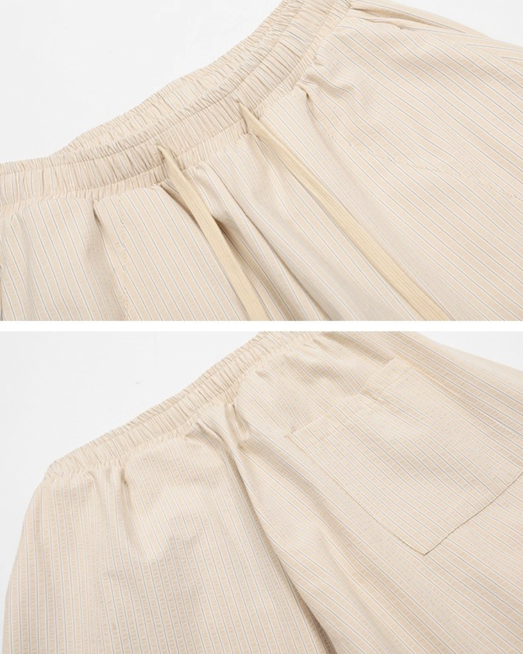 Street Oversized Striped Trousers