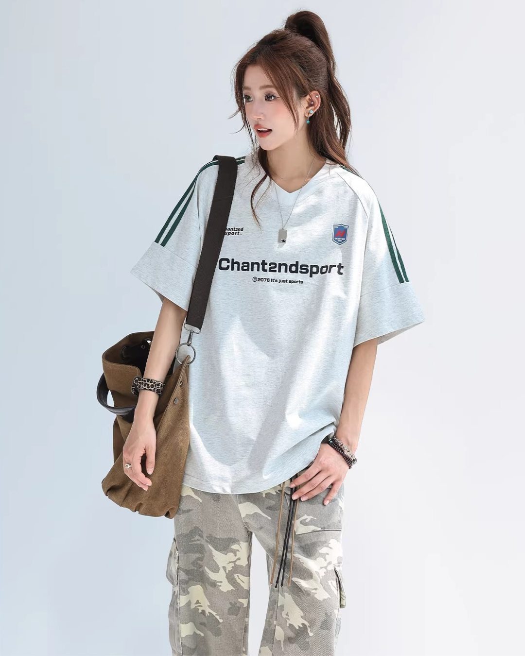 Sport V-neck Soccer Tee