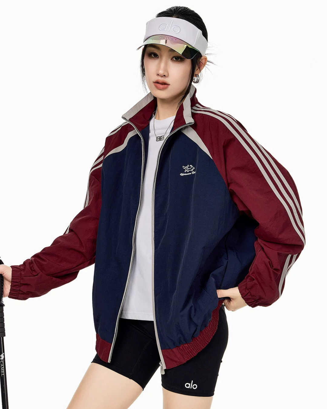 Two-Tone Stripe Jacket