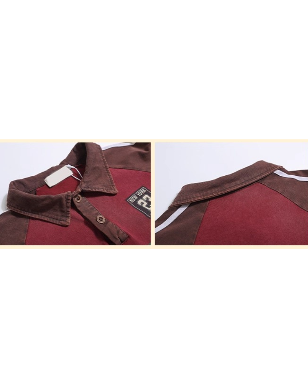 Retro Sports Graphic Polo Shirt