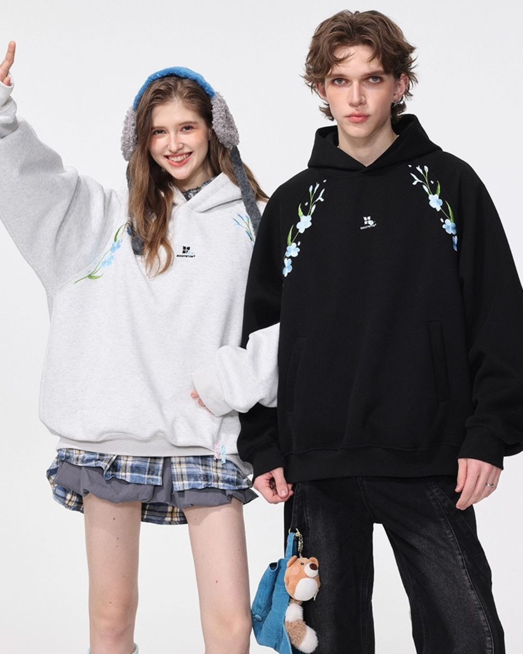Bloom Embroidered Hoodie