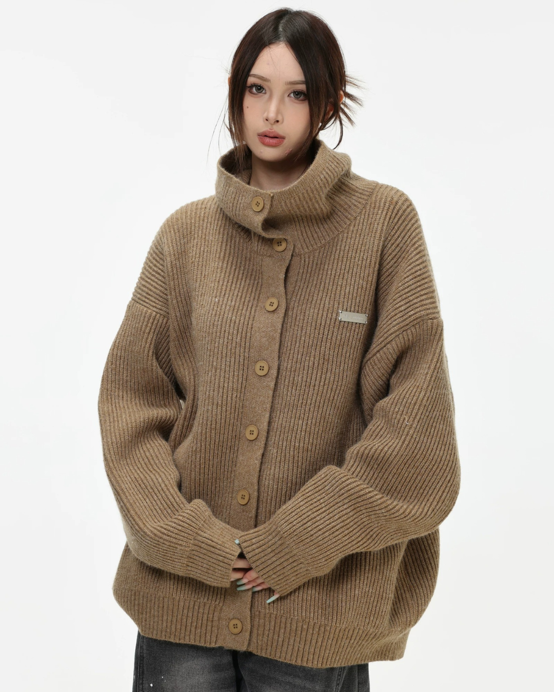 Chunky Rib Cardigan