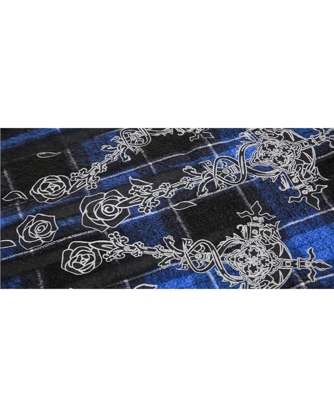 Plaid Zip Hood Jacket-Shirt