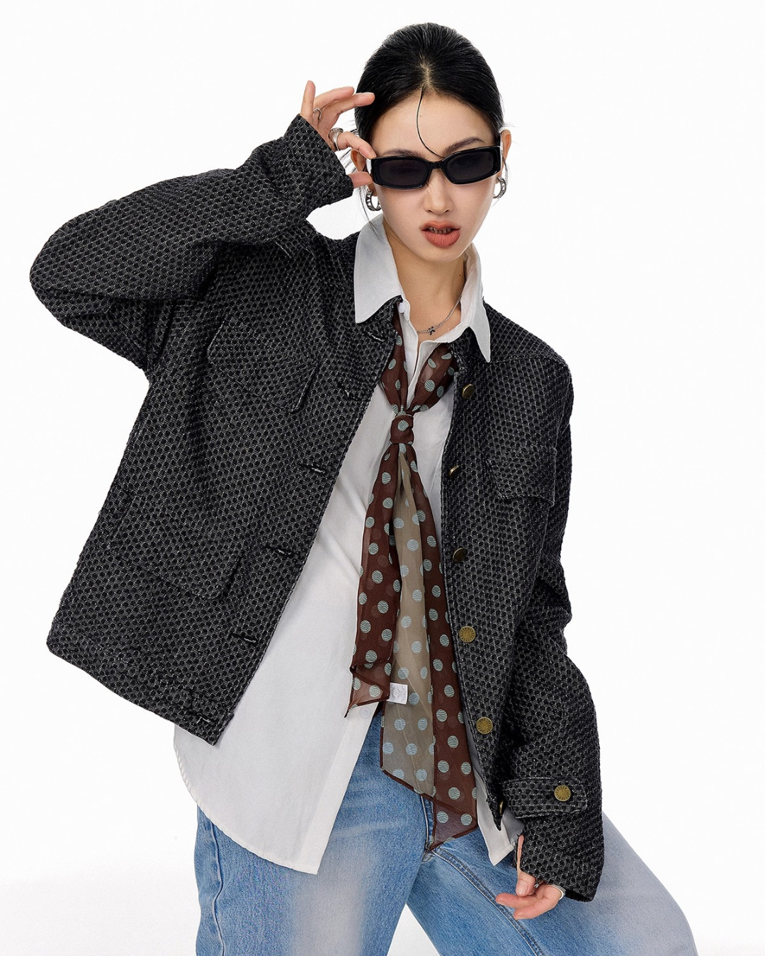 Textured Work Jacket