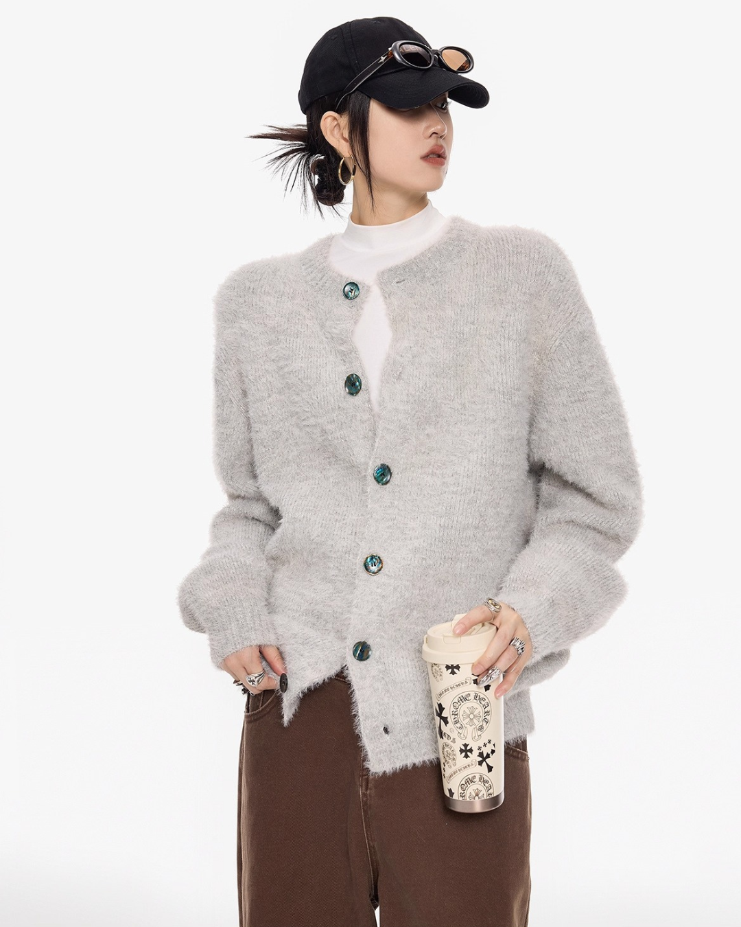 Soft Texture Knit Cardigan