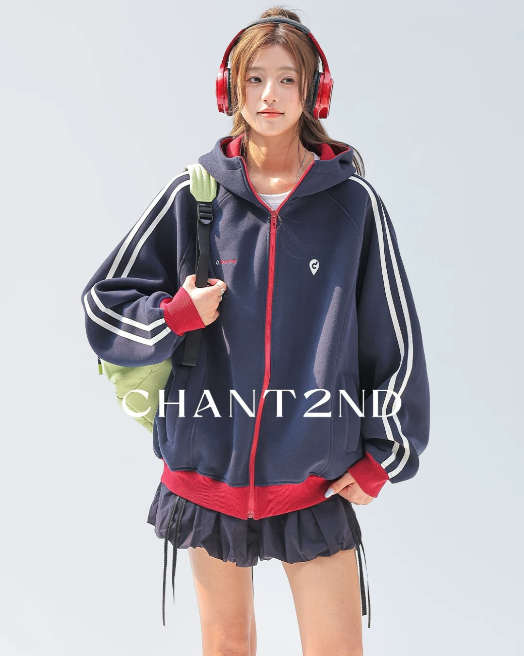 Racer Stripe Hoodie
