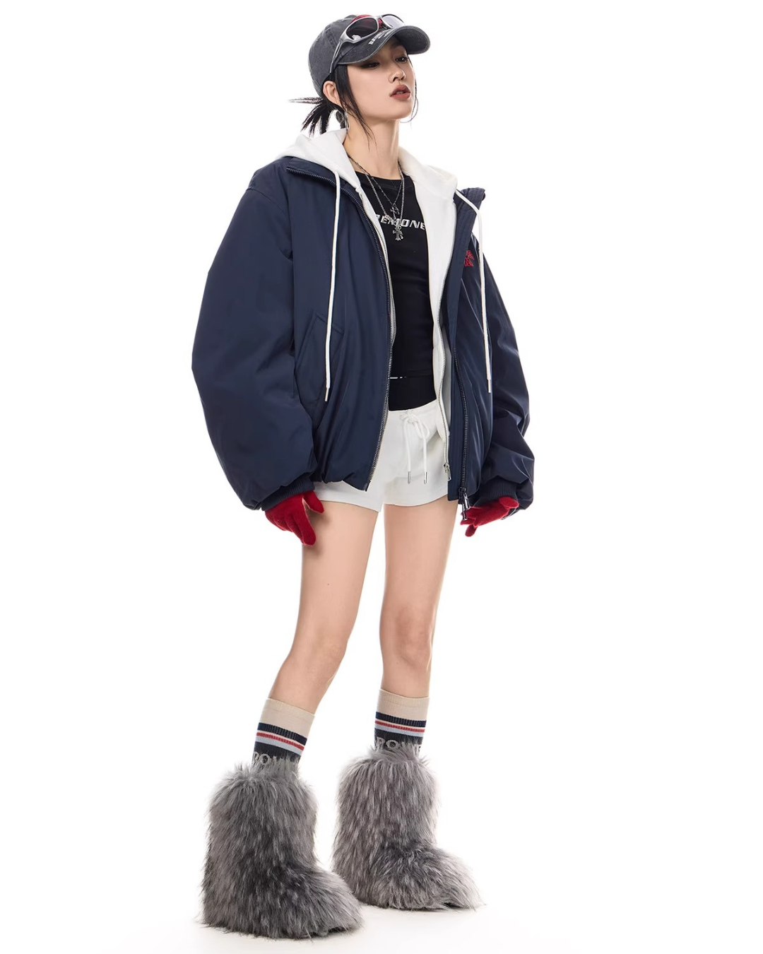 High-Neck Puffer Jacket