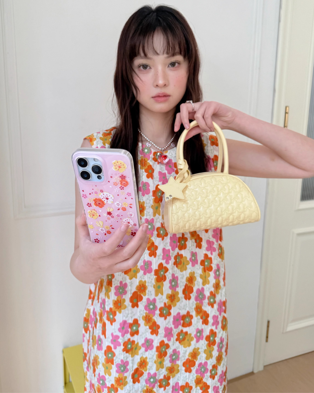 Star Pastel Mini Clutch Bag