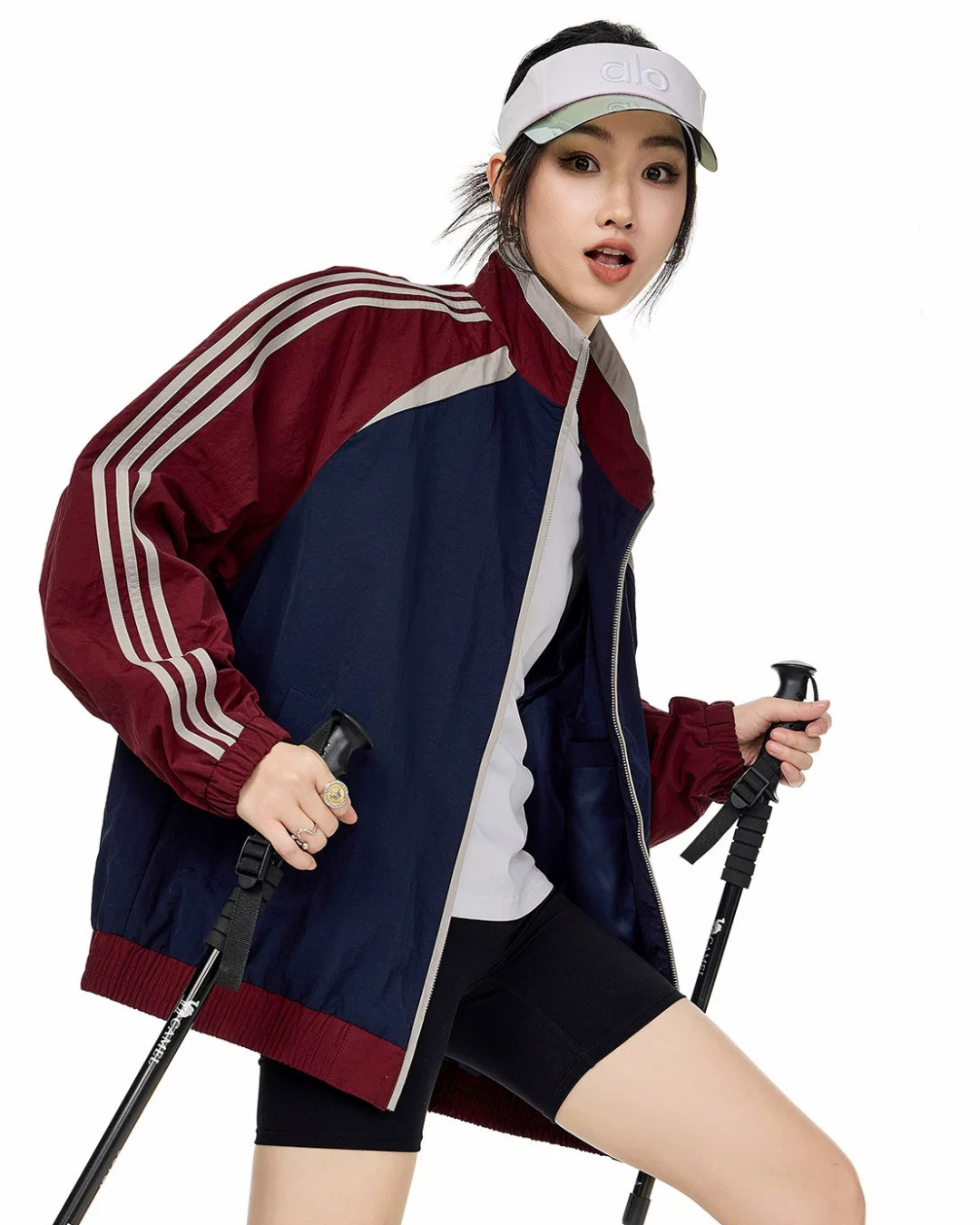 Two-Tone Stripe Jacket