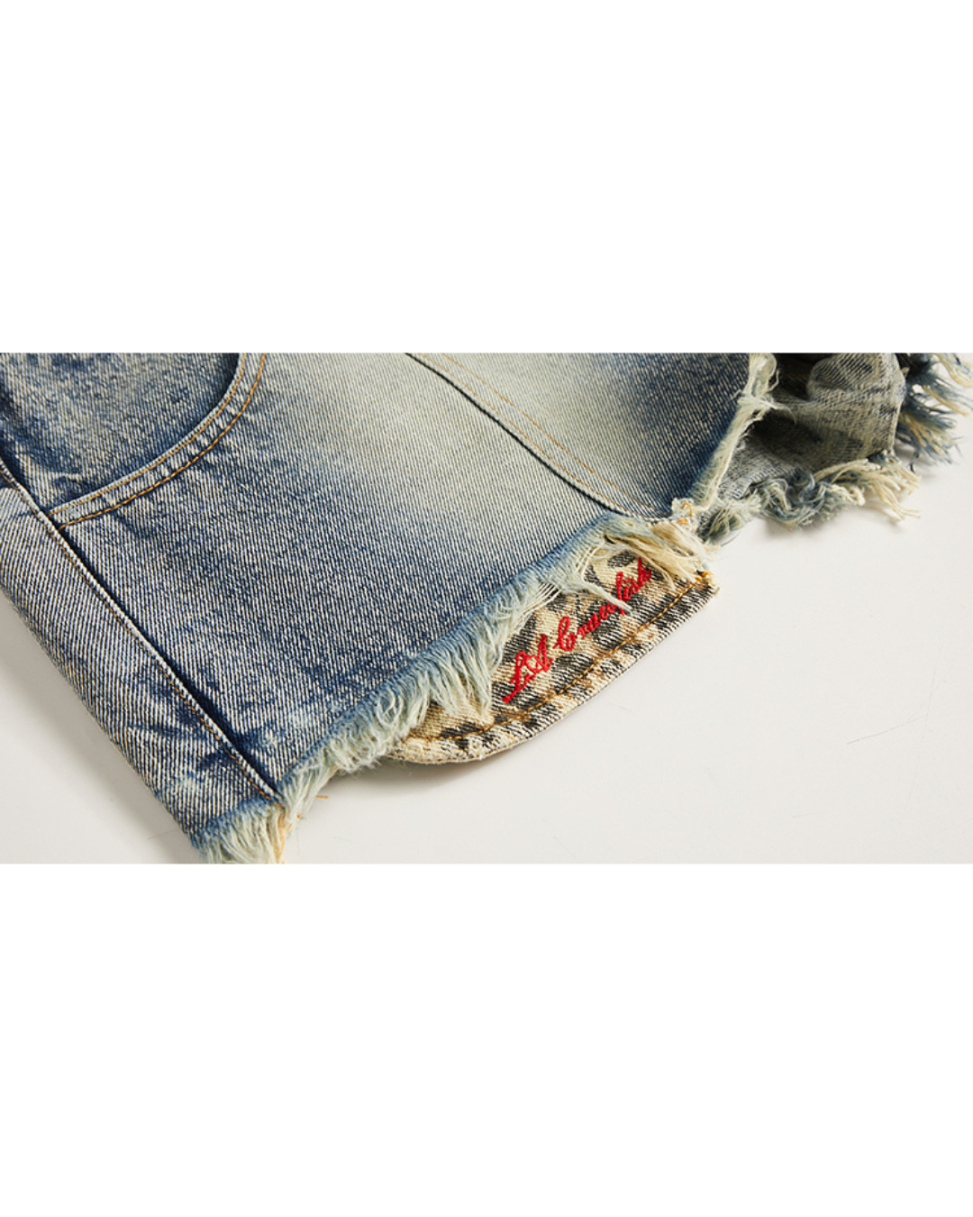 Distressed Short Denim