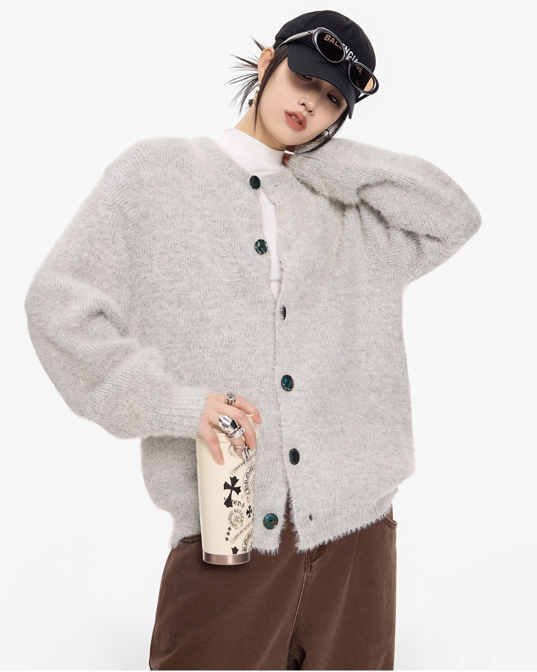 Soft Texture Knit Cardigan