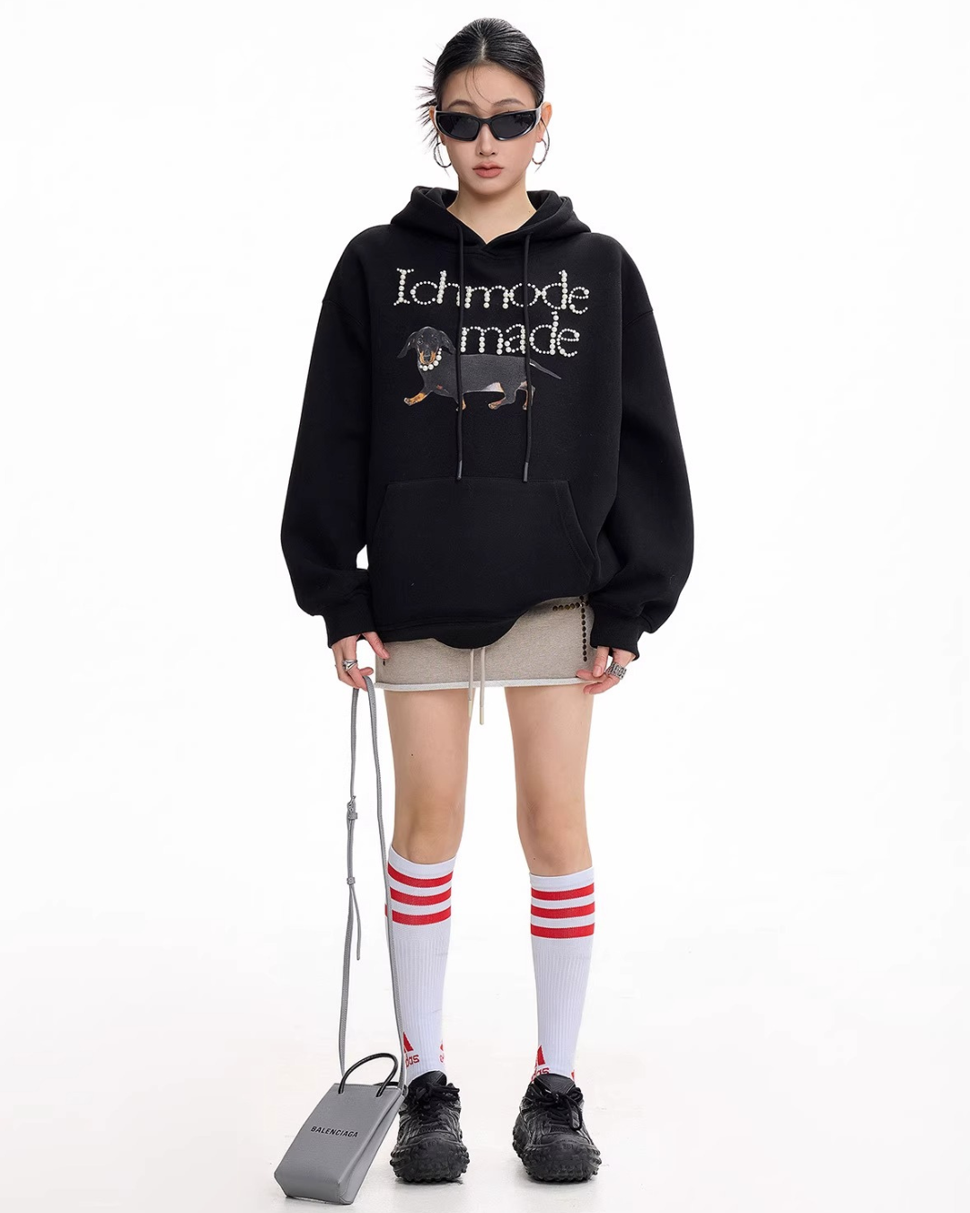 Pearl Logo Dog Hoodie