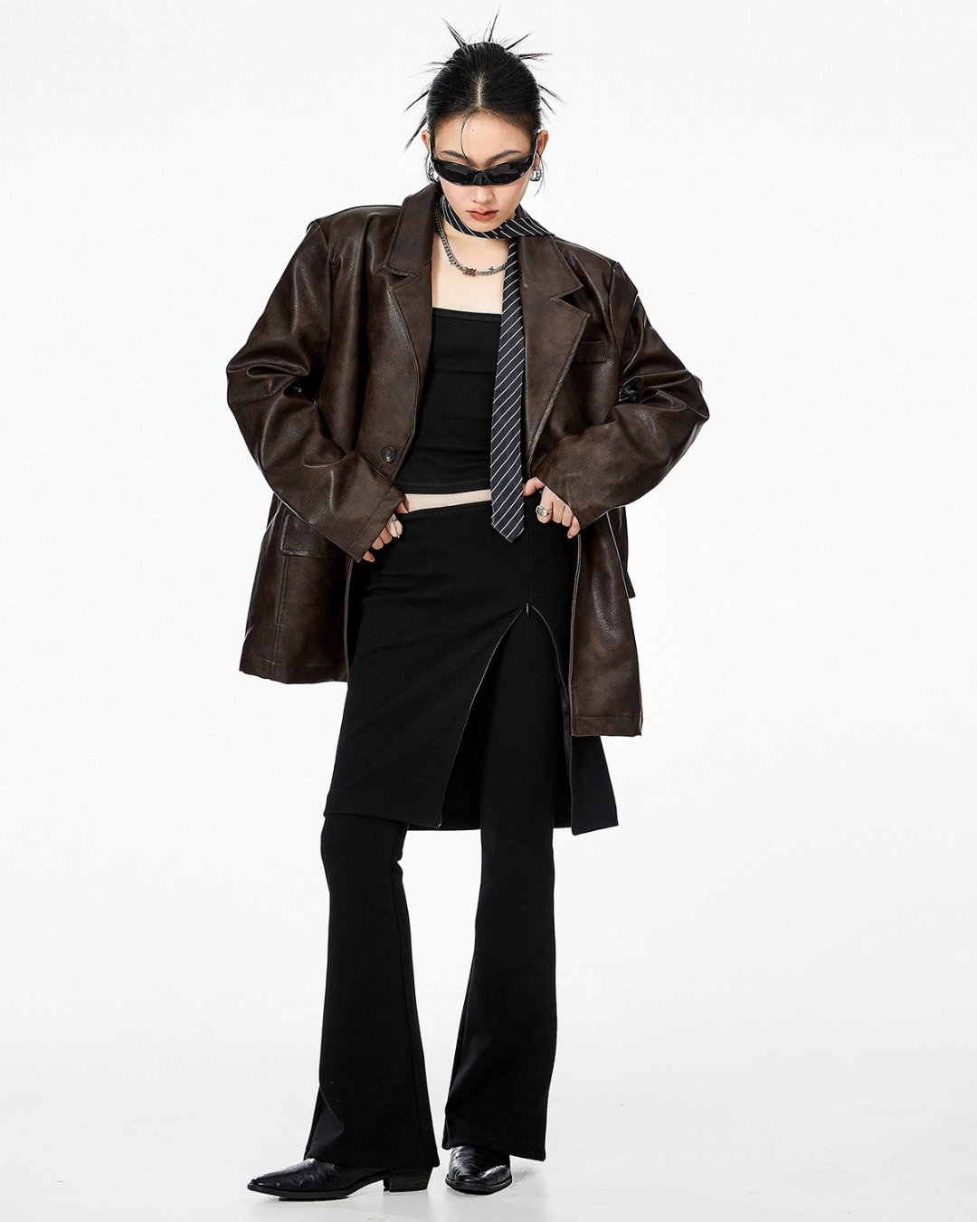 Bold Fit Leather Jacket