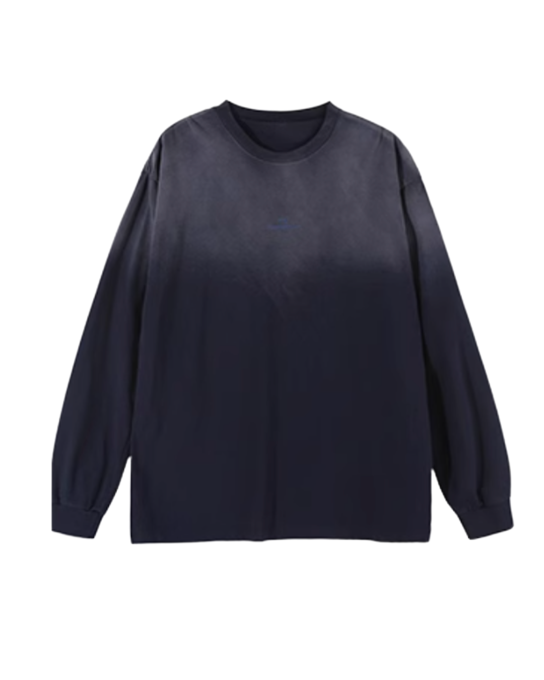 Washed Gradient Long T-Shirts