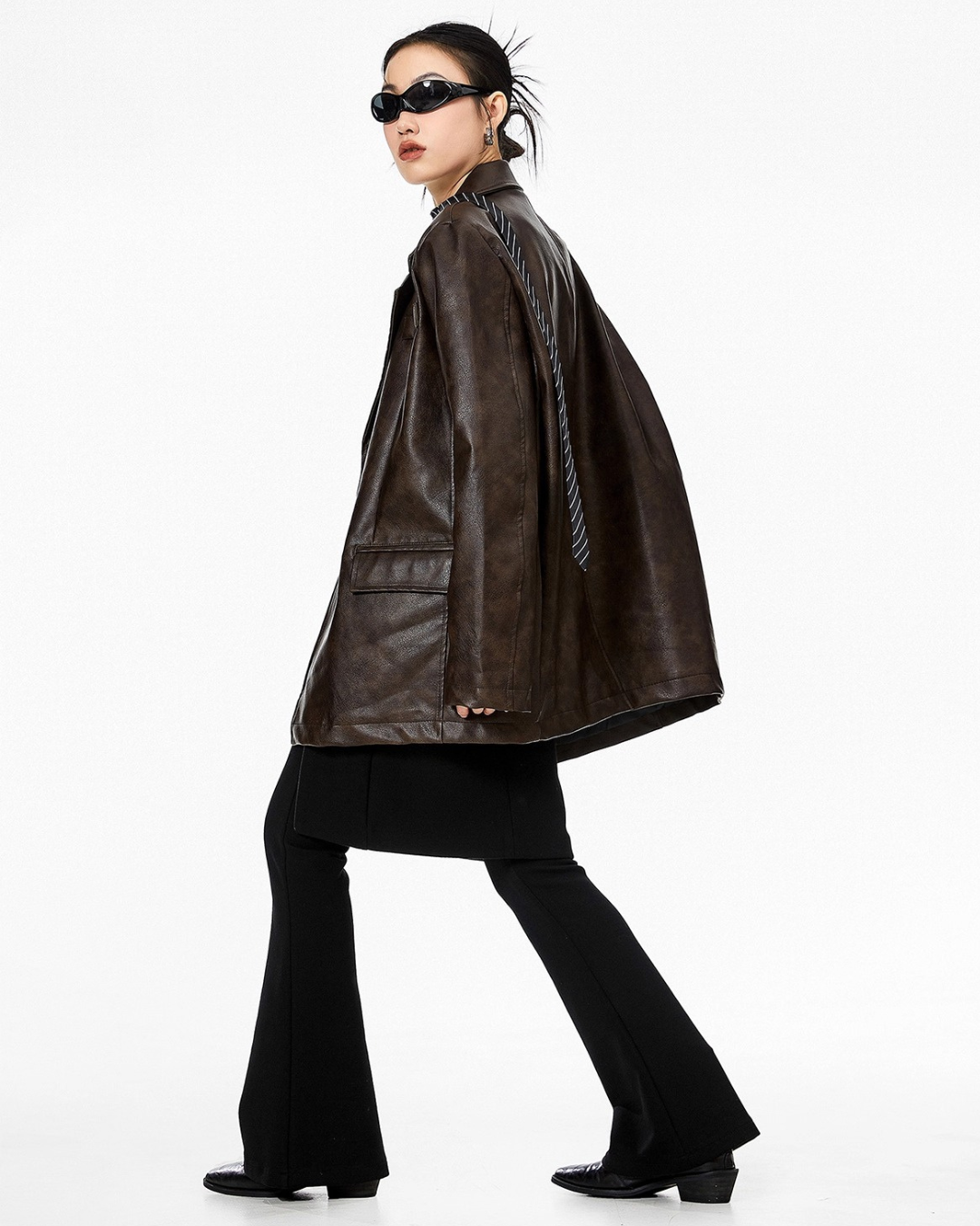 Bold Fit Leather Jacket