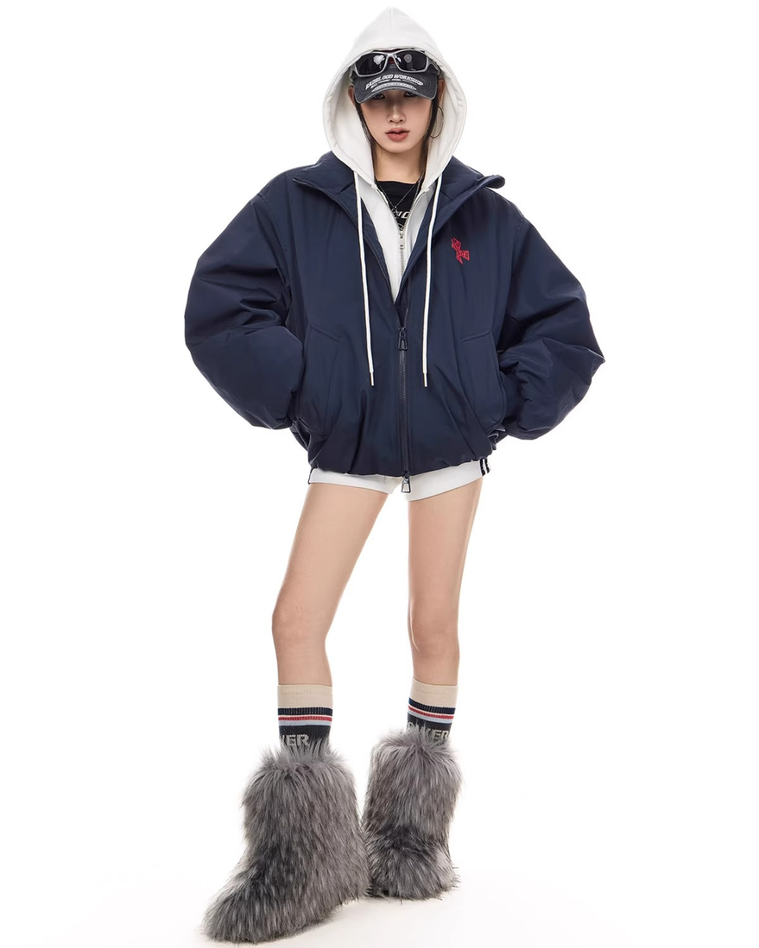 High-Neck Puffer Jacket