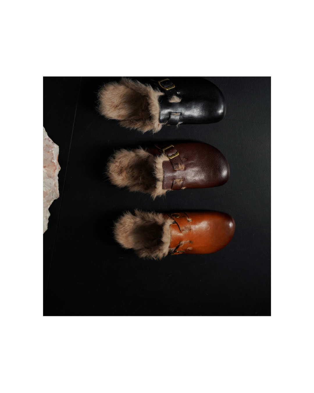 Fur Clog Shoes
