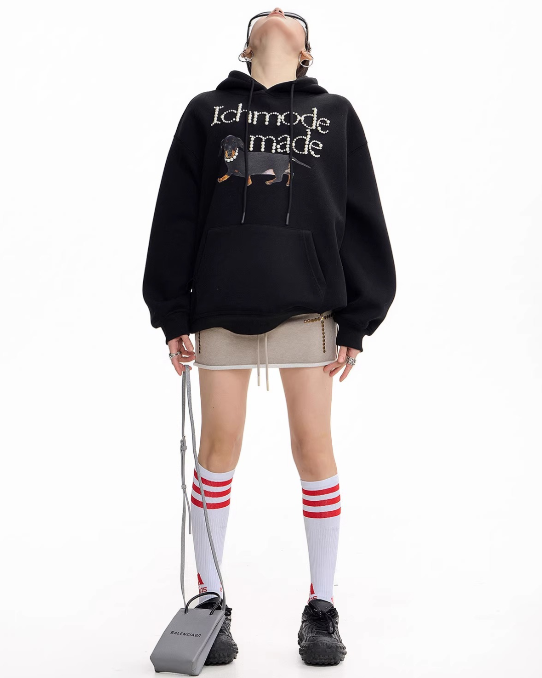 Pearl Logo Dog Hoodie