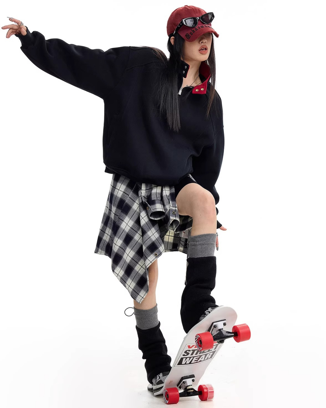 Half Zip Sweat Pullover