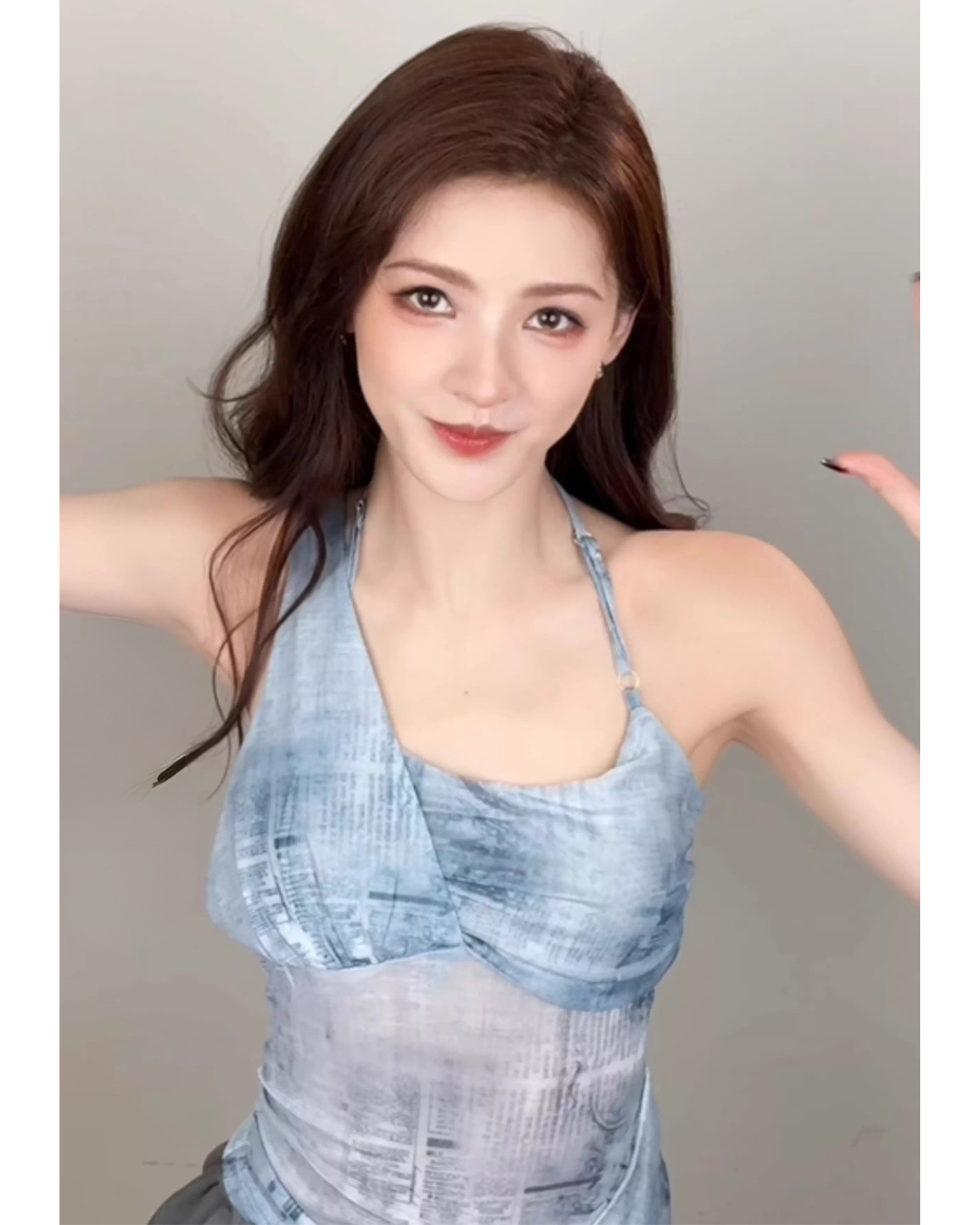 Asymmetry Sheer Camisole