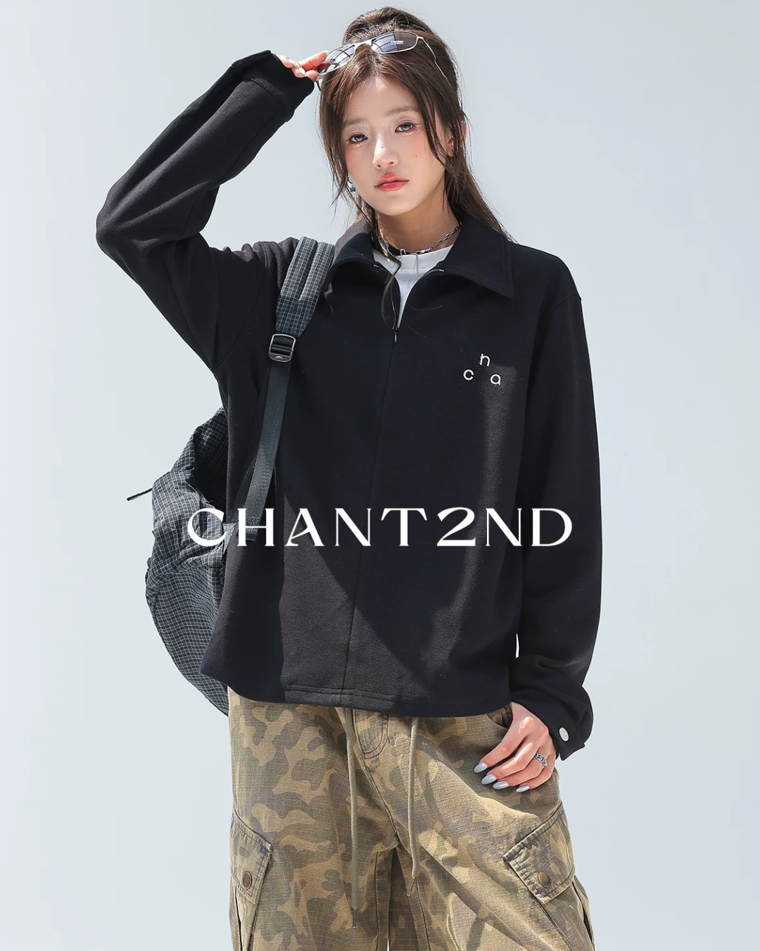 Point Collar Track Jacket