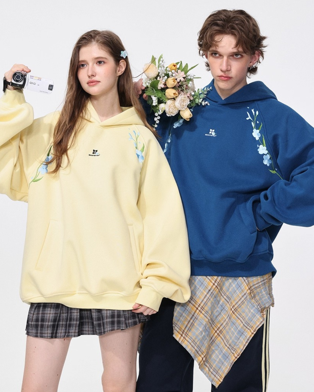 Bloom Embroidered Hoodie