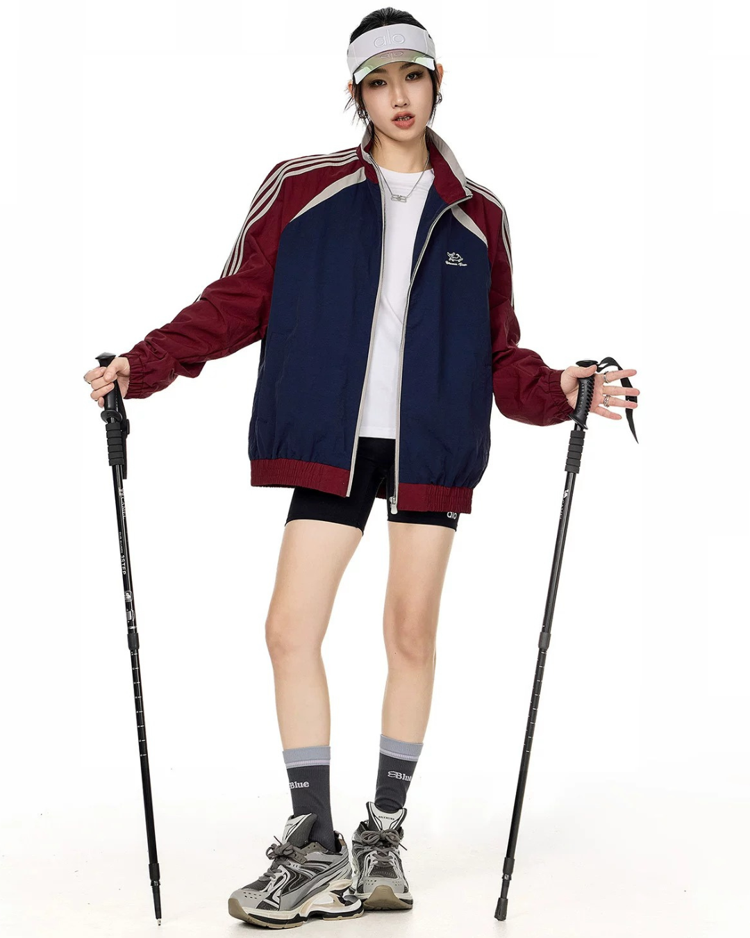 Two-Tone Stripe Jacket