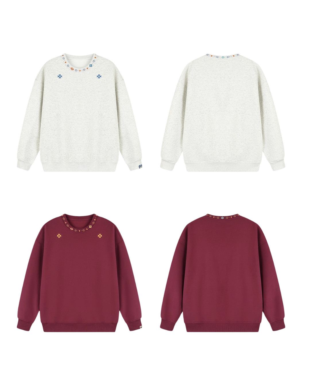 Embroidered Symbol Sweatshirt