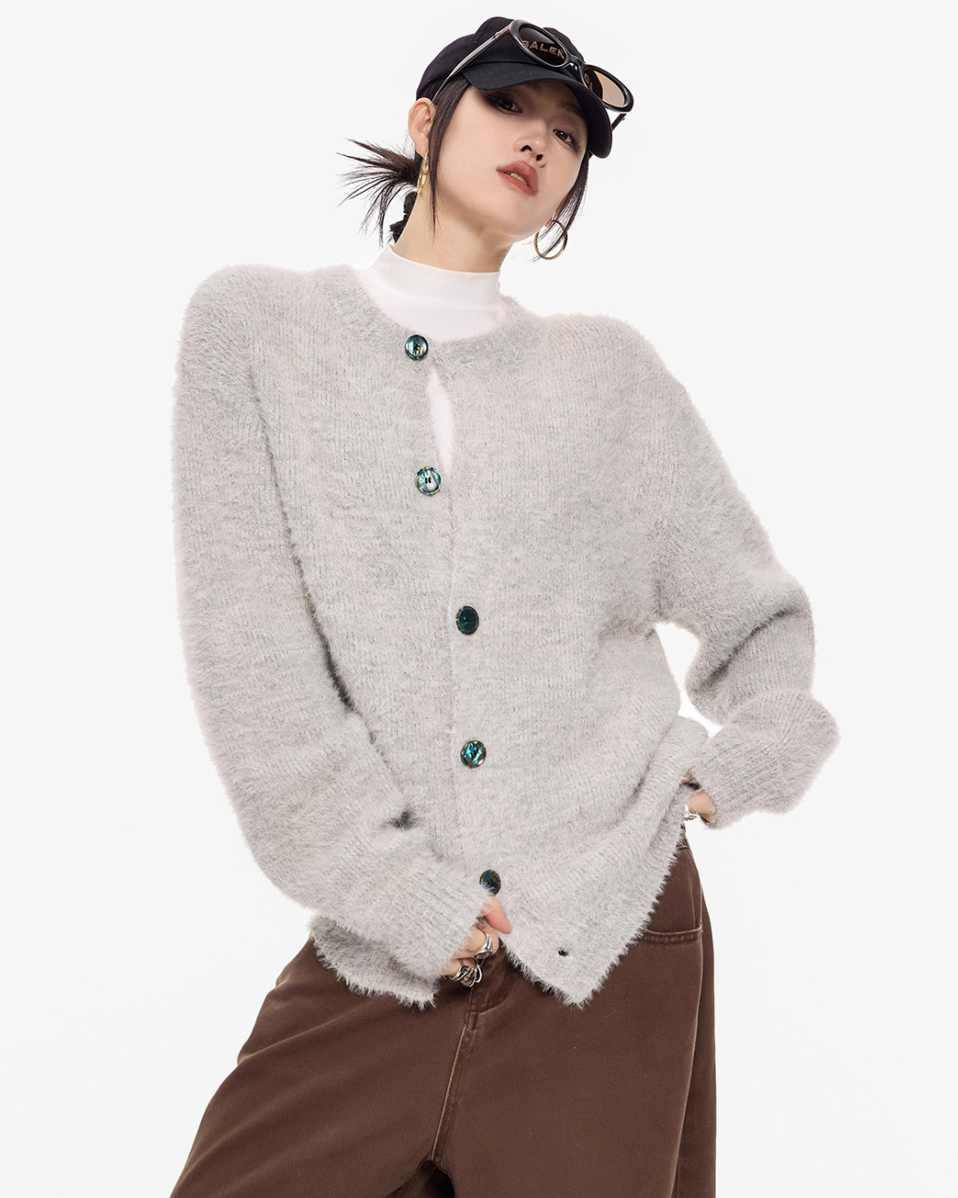 Soft Texture Knit Cardigan
