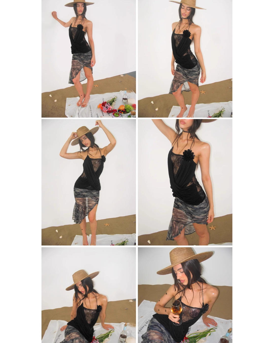 Narrow Cross Camisole