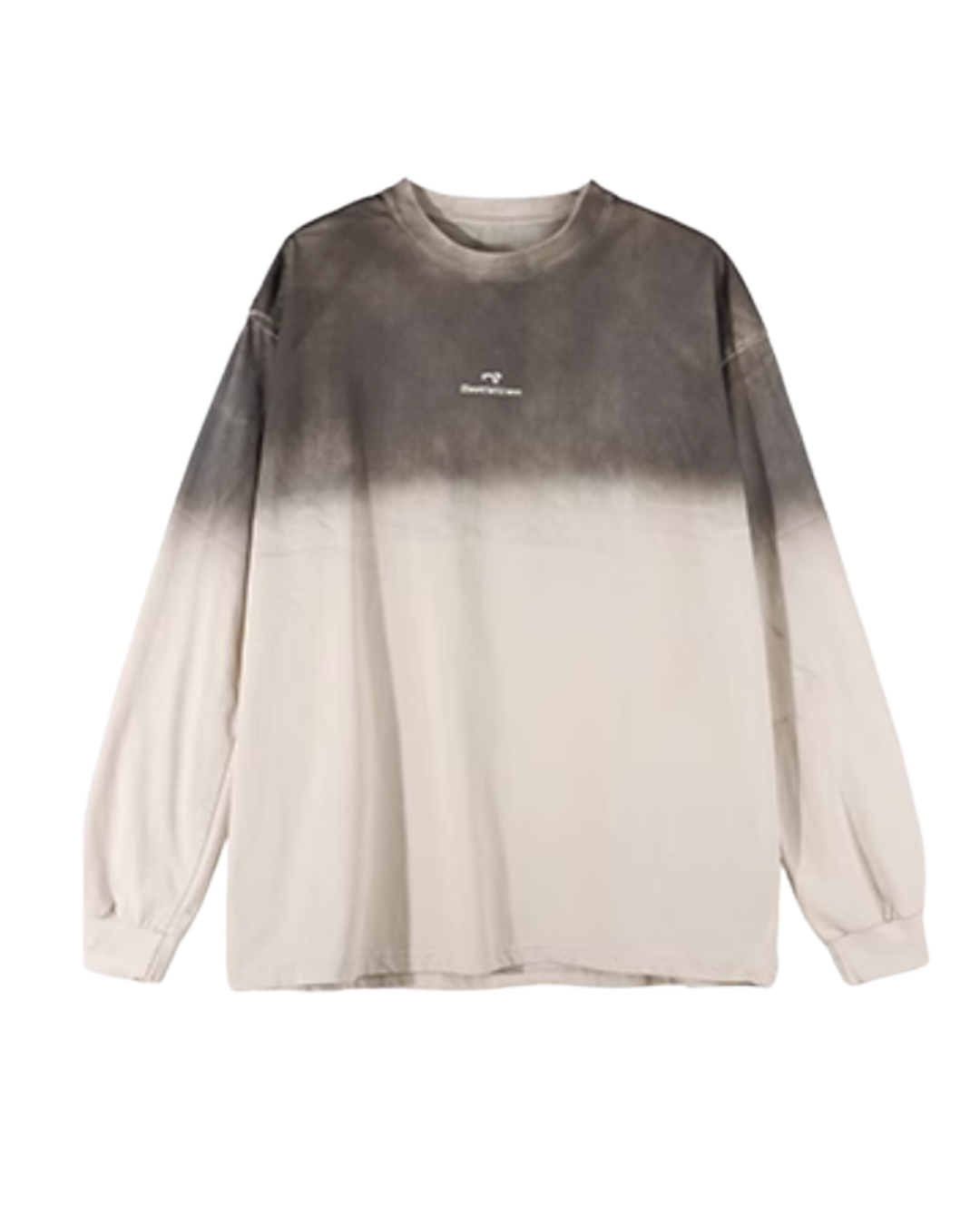 Washed Gradient Long T-Shirts