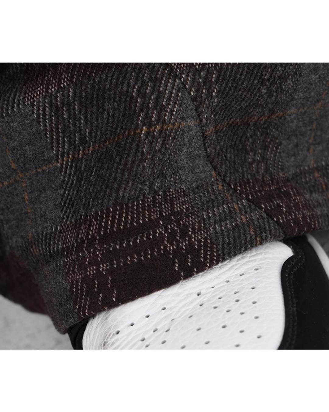 Retro Plaid Street Pants