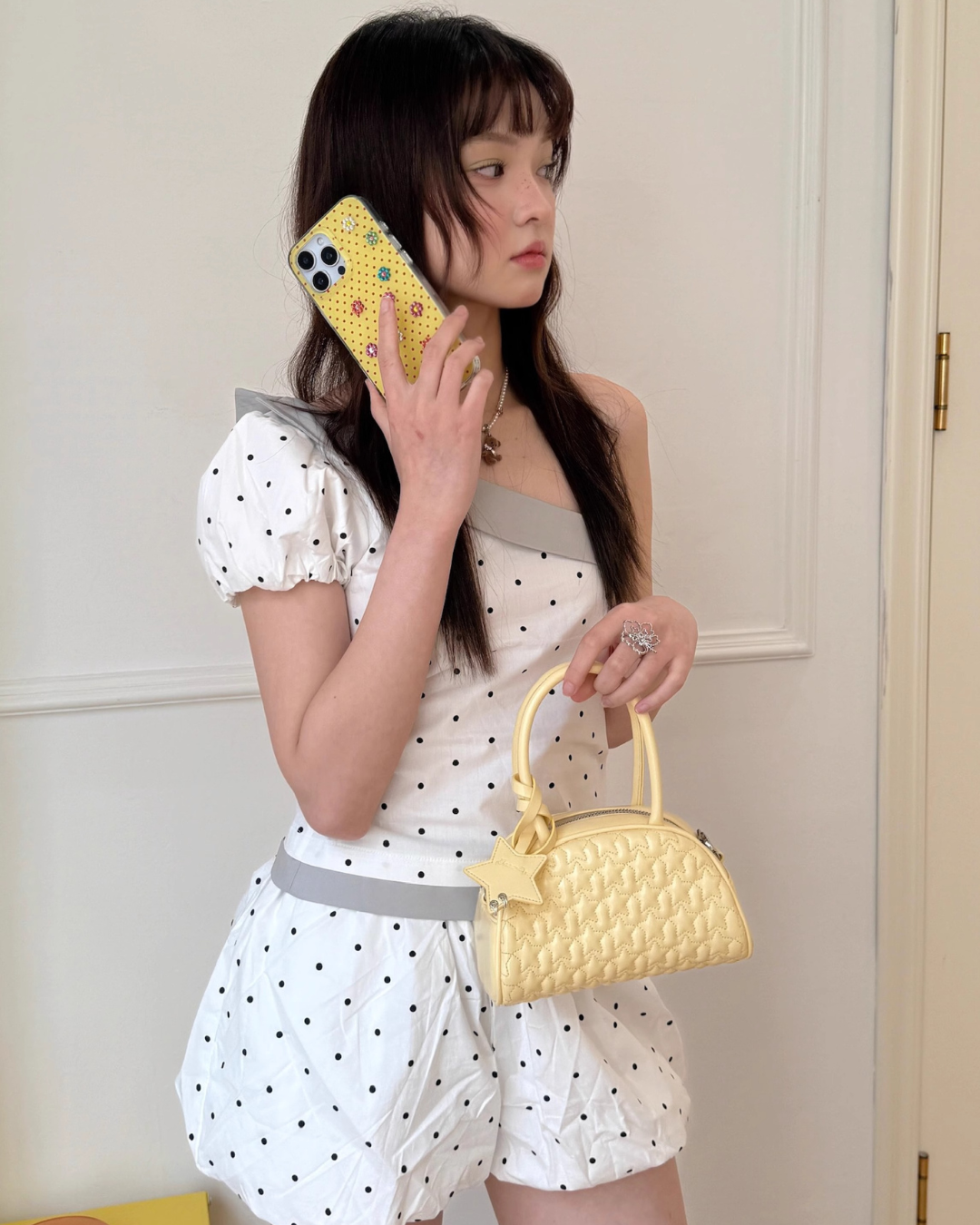 Star Pastel Mini Clutch Bag