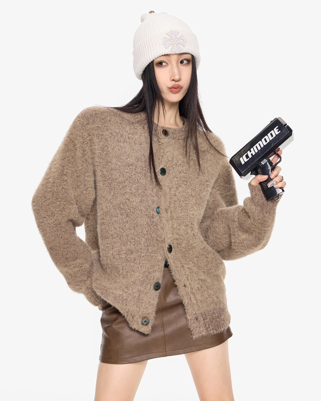 Soft Texture Knit Cardigan