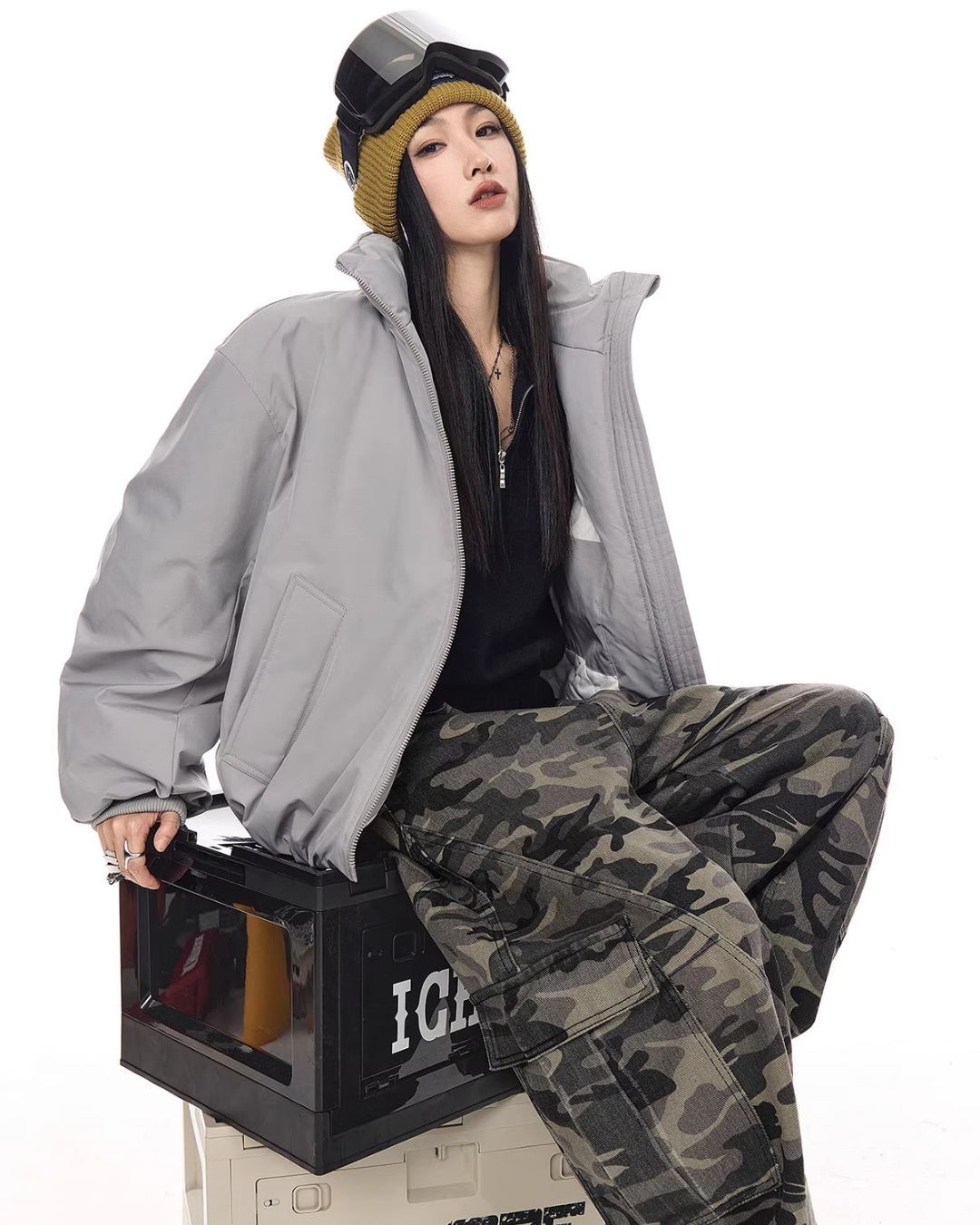 High-Neck Puffer Jacket