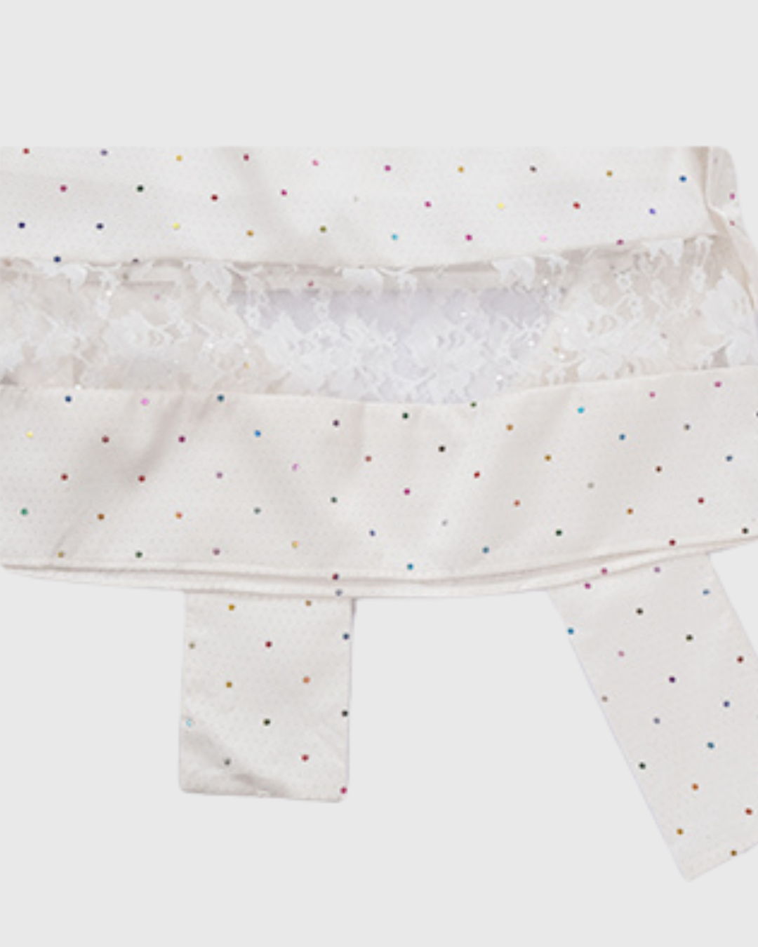 Elegant 3D Ribbon Skirt