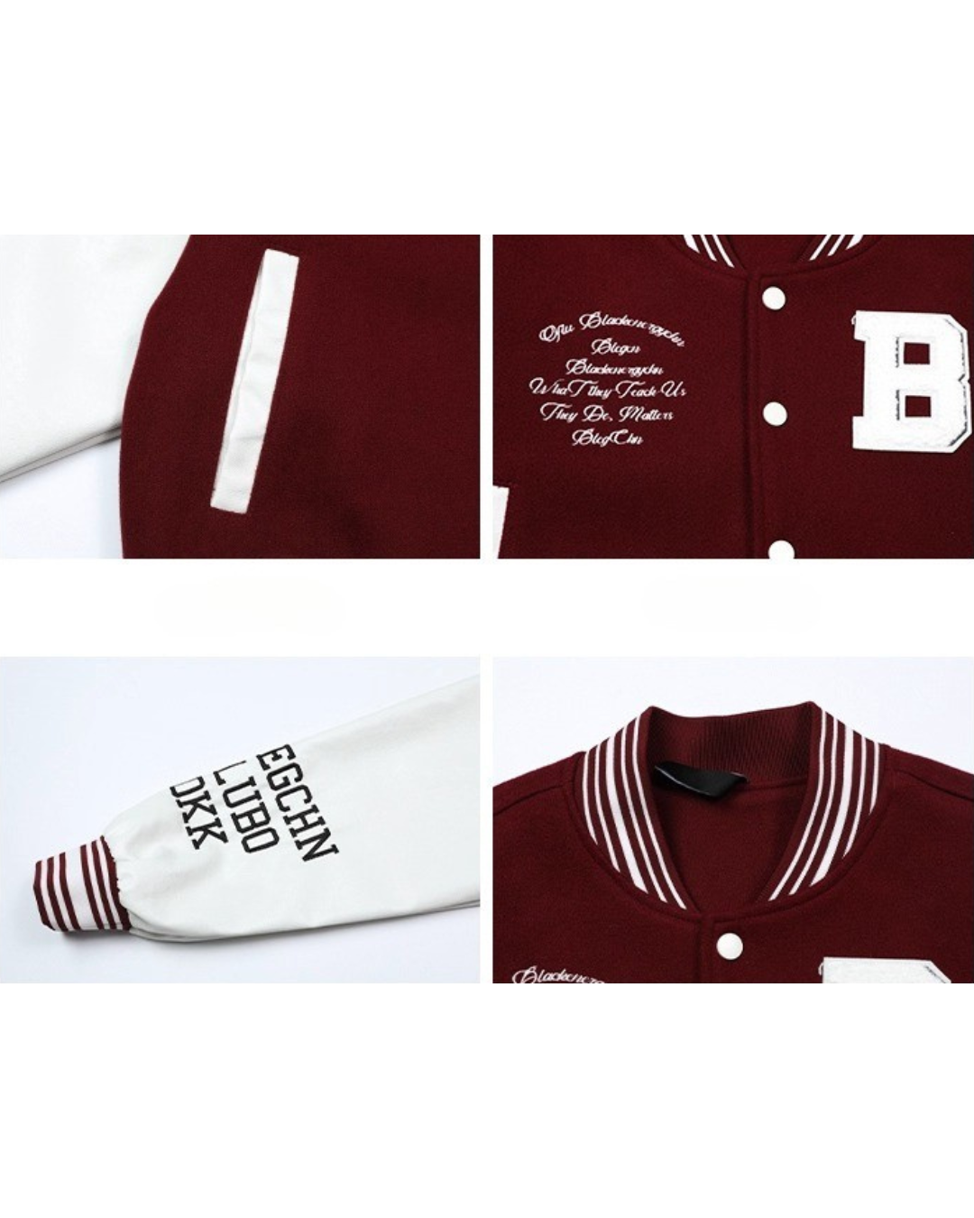 Cropped Varsity Jacket