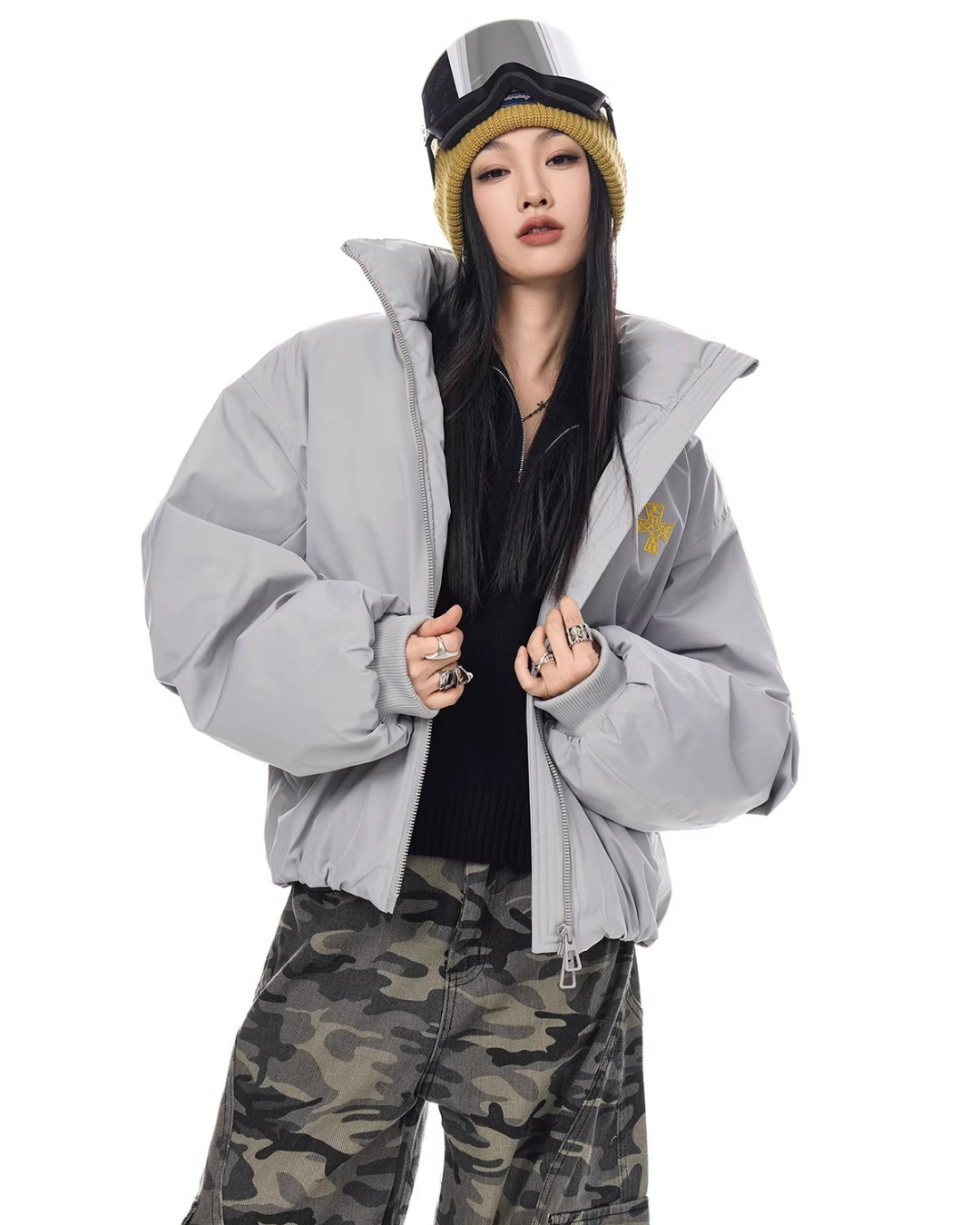 High-Neck Puffer Jacket