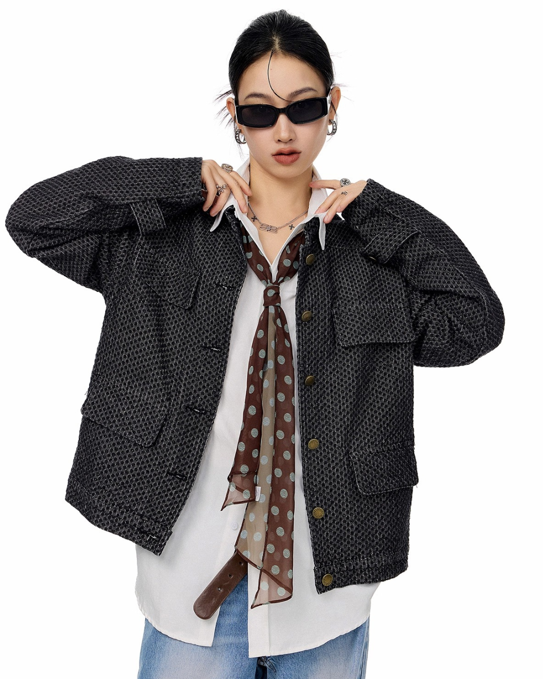 Textured Work Jacket