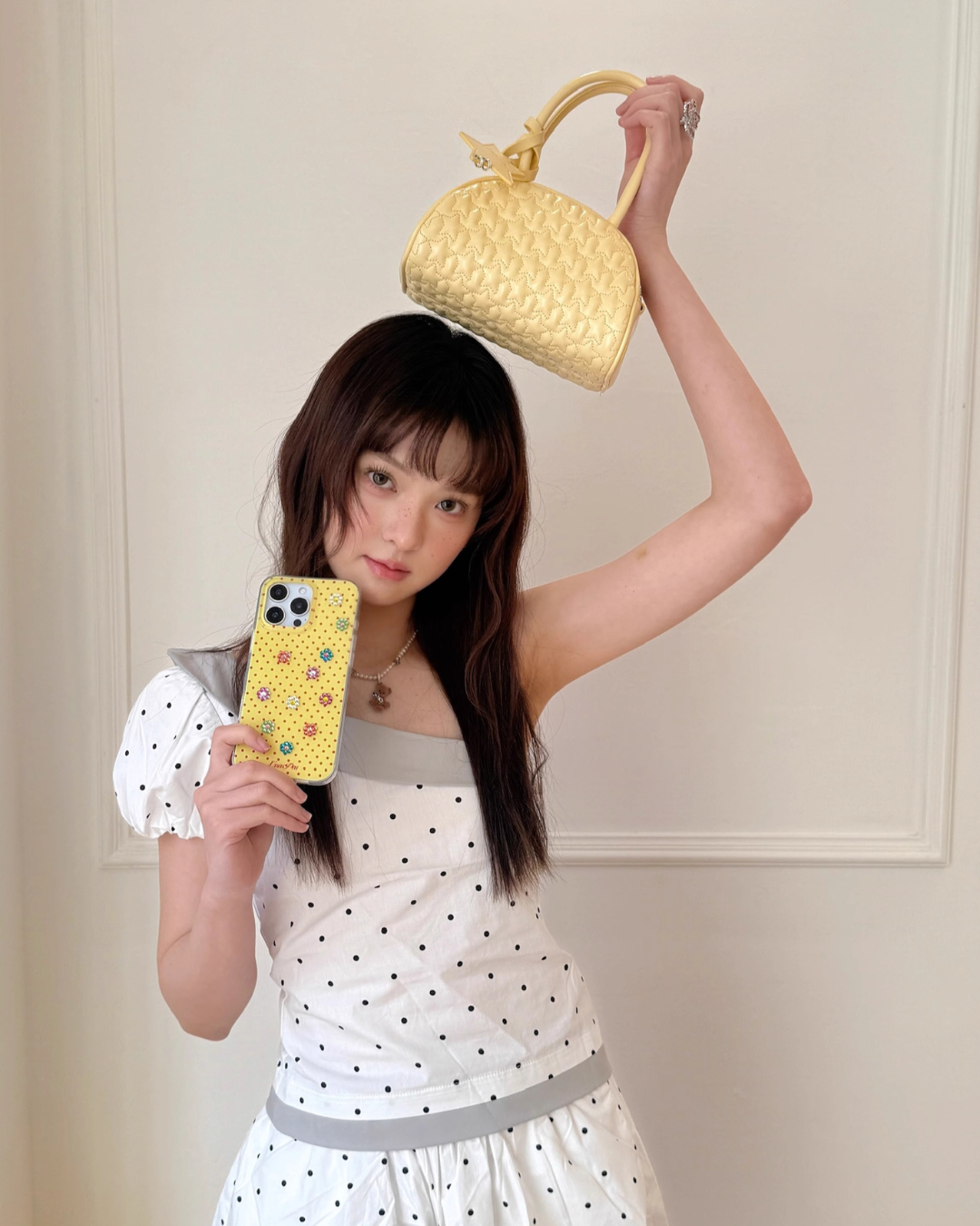 Star Pastel Mini Clutch Bag