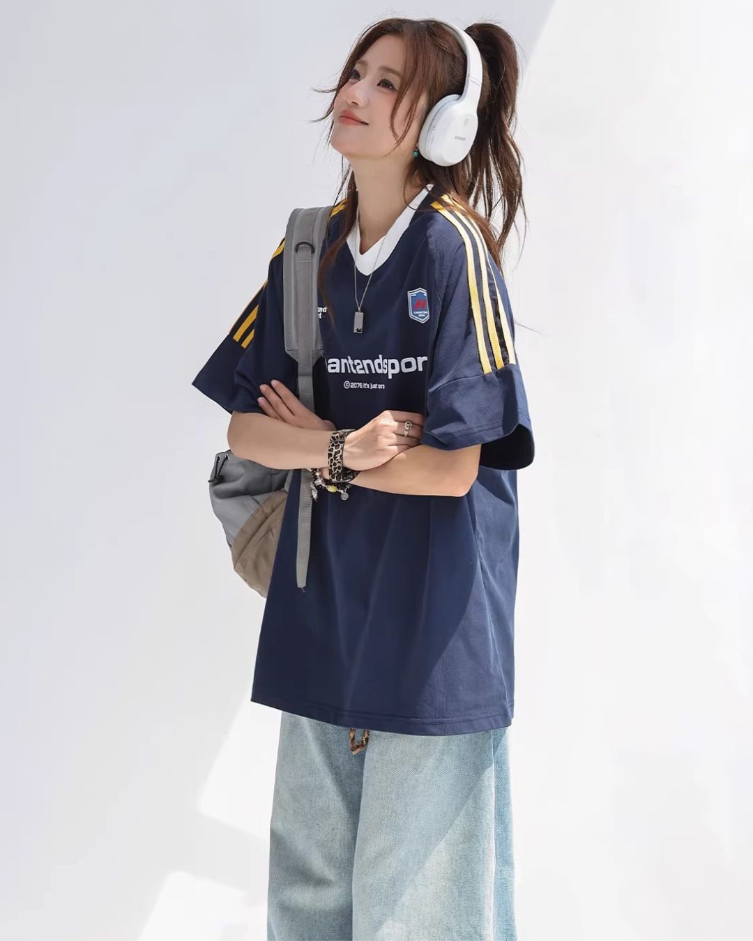 Sport V-neck Soccer Tee