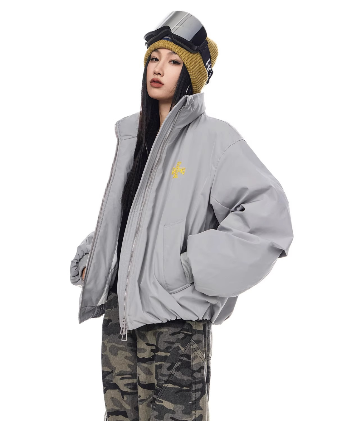 High-Neck Puffer Jacket