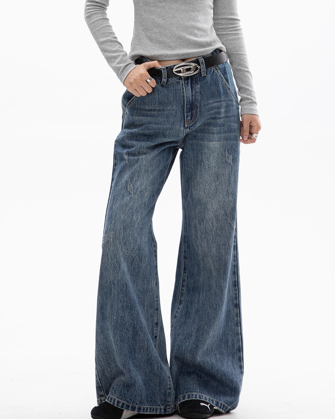 Classic Wide Leg Denim